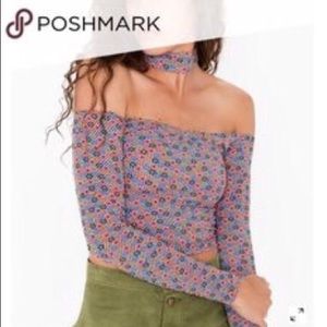 AMERICAN APPAREL CHOKER TOP